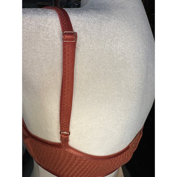 Free People One Of The Girls Balconette in Coral Warmstone size 32 DD underwire - Picture 5 of 5